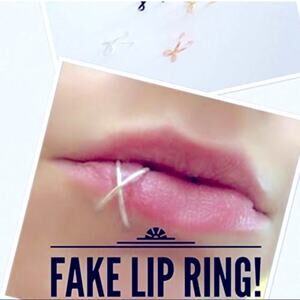 .925 Sterling Silver Non-Pierced Criss Cross Li…